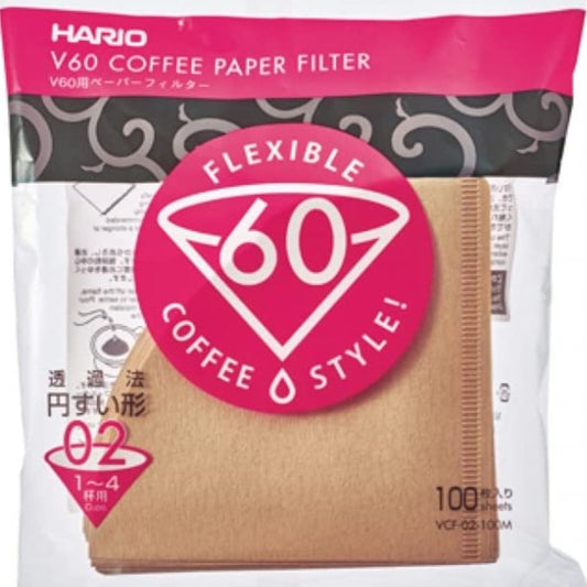 Hario V60 02 Dripper Filtresi (100 Adet)