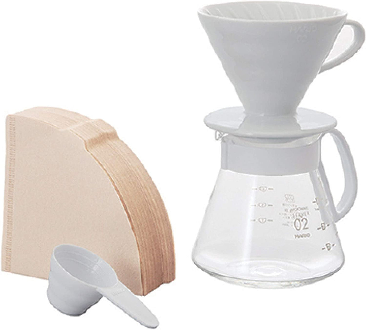 Hario V60 02 Seramik Kahve Demleme Seti